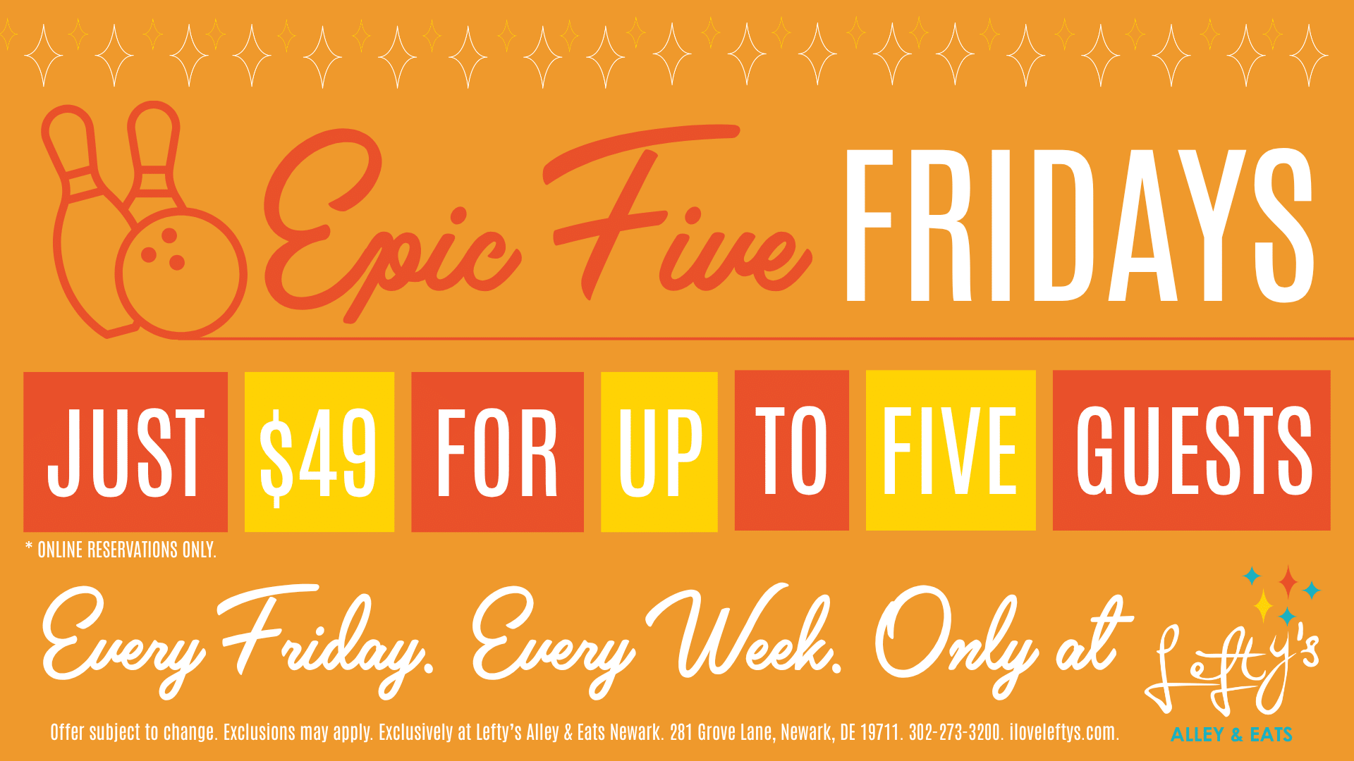 lefty's newark epic five fridays mvix tv graphic 1920px x 1080px july 2026