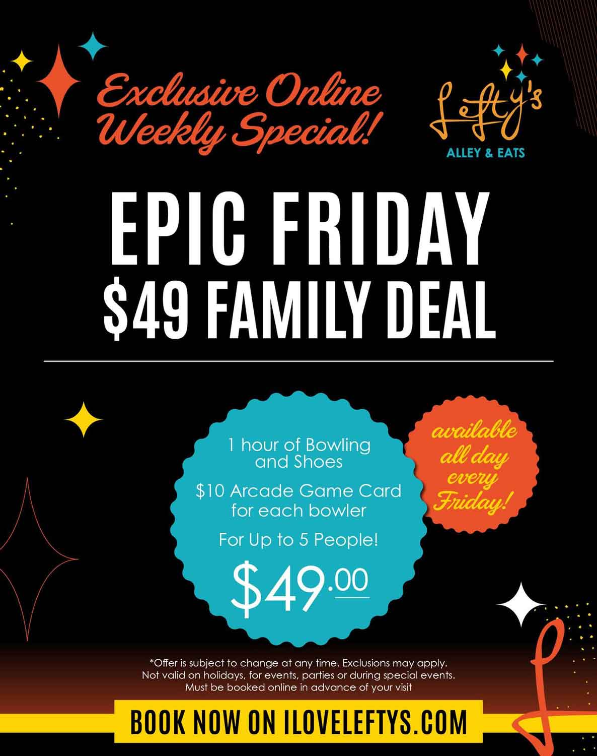 epic fridays deal