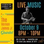 the vernon james jr. quintet 10.9 1
